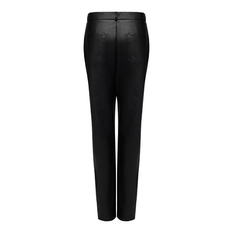 Брюки из эко-кожи - фото 38027