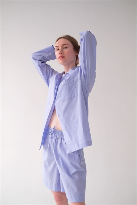 Пижамный сет с шортами - фото 39990