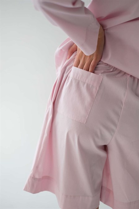 Пижамный сет с шортами - фото 39995