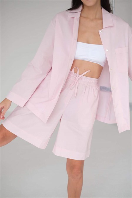 Пижамный сет с шортами - фото 39998