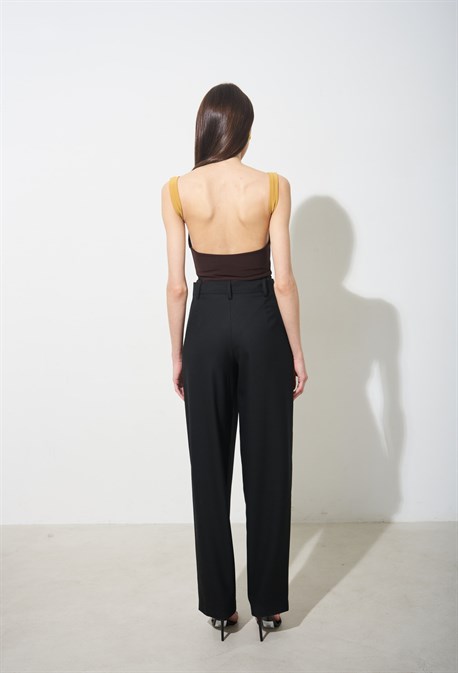 Брюки с лямками - фото 41532