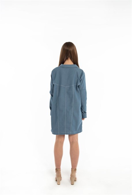 Платье-рубашка - фото 42334