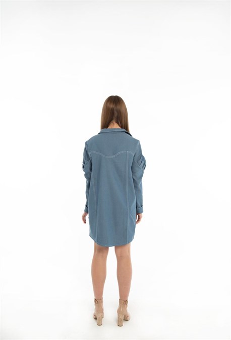 Платье-рубашка - фото 42337