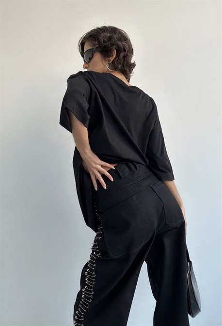 Джинсы skating party - фото 43023