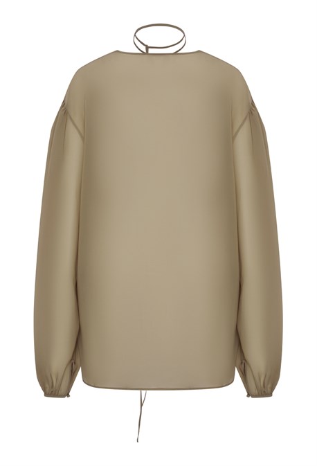 Блуза coffee whispers - фото 43038