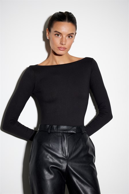 Боди с рукавами - фото 43760