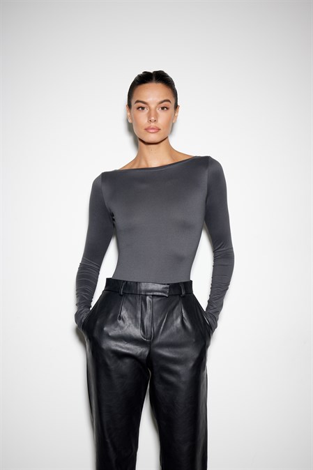 Боди с рукавами - фото 43761