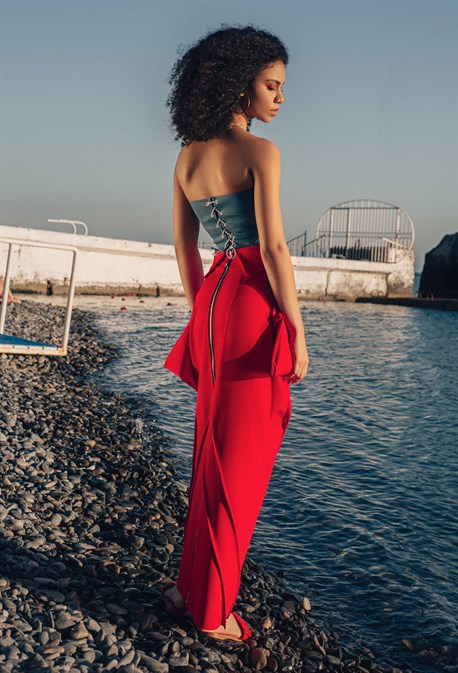 Кроп топ "АМЕРИКА" - фото 43804