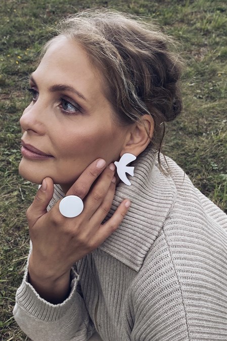 Клипсы Minimalism Птички standart - фото 47769