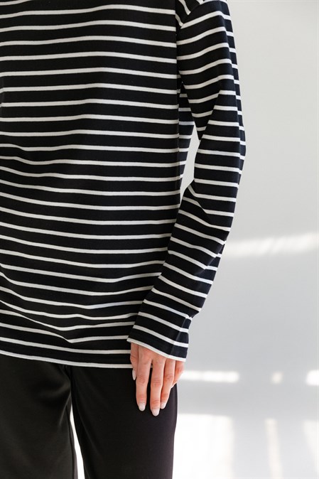 Тельняшка black - фото 47817