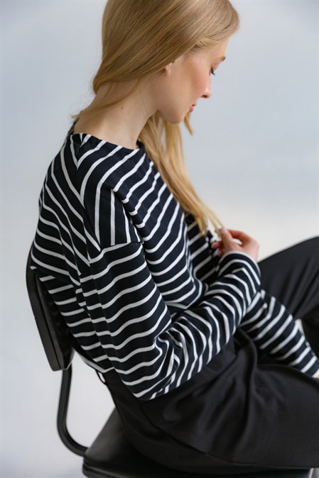 Тельняшка black - фото 47820