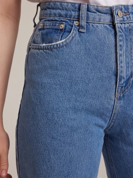 Джинсы широкие - фото 48123