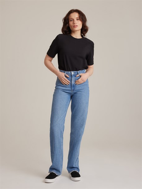 Джинсы прямые - фото 48132 Джинсы прямые - фото 48132