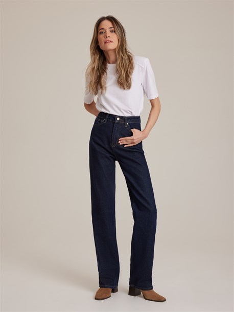 Джинсы прямые - фото 48134