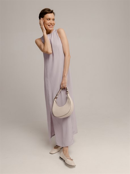 Платье из итальянской вискозной ткани - фото 48181