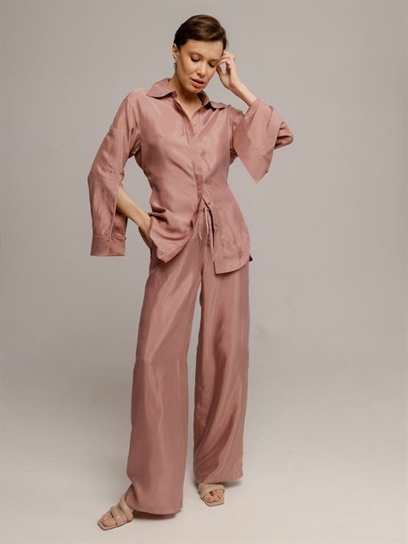 Костюм пижамный из итальянской вискозной ткани - фото 48190