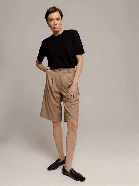 Бермуды из итальянской поливискозы - фото 48202