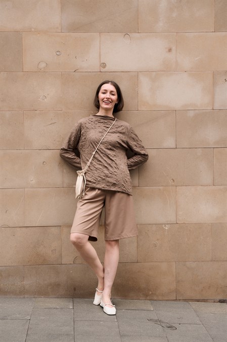 Бермуды из итальянской поливискозы - фото 48205