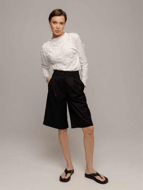 Бермуды из итальянской поливискозы - фото 48207