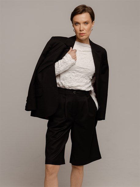 Бермуды из итальянской поливискозы - фото 48210