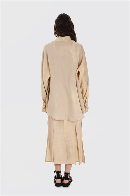 Рубашка оверсайз - фото 48378