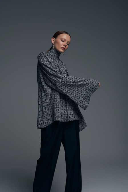 блуза с рисунком - фото 48397