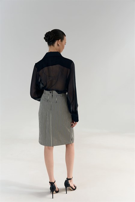 юбка с разрезами - фото 48408