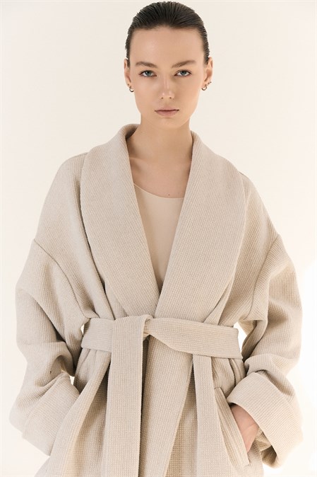 пальто из хлопка - фото 48449