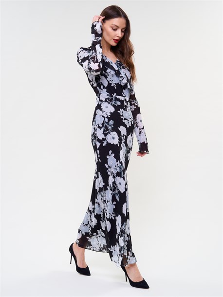 Платье из шифонового шелка - фото 48776