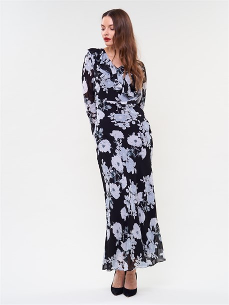 Платье из шифонового шелка - фото 48777