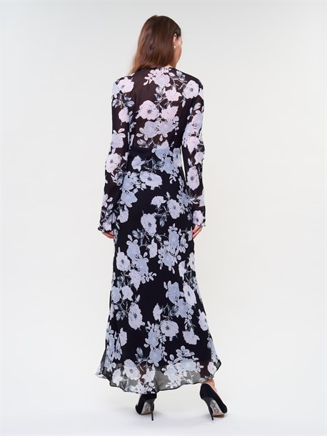 Платье из шифонового шелка - фото 48779