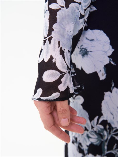 Платье из шифонового шелка - фото 48781