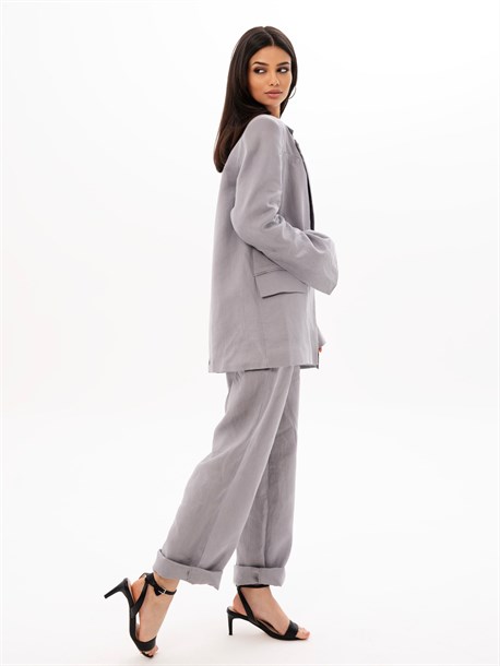 Костюм из итальянского льна - фото 48785