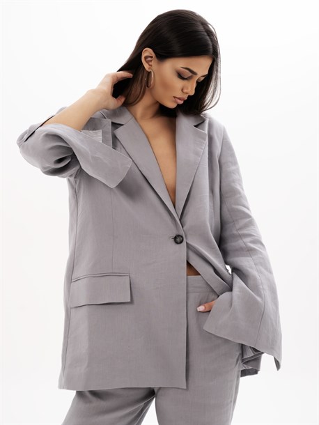 Костюм из итальянского льна - фото 48787