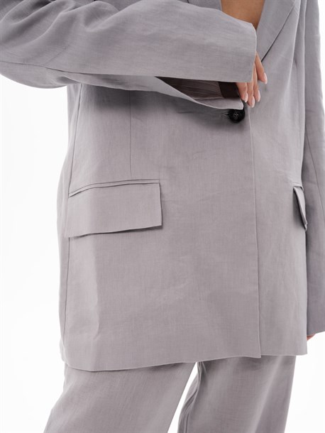 Костюм из итальянского льна - фото 48789