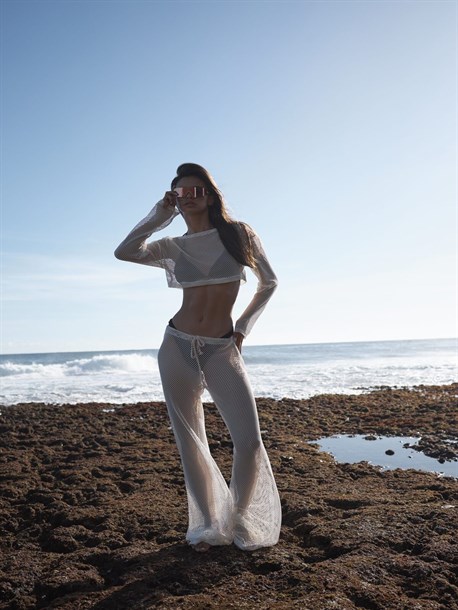 Пляжные брюки сетка - фото 48835