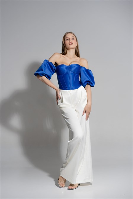 VIVA корсет с плечиками-фонариками - фото 48898