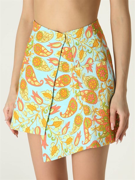 Двубортная юбка - фото 48954