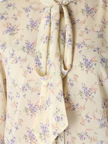 Блуза с бантом - фото 48992