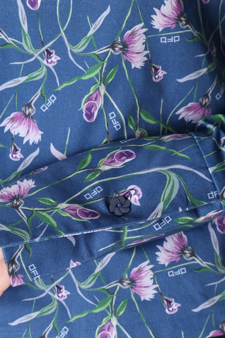 Блузка "Краснокнижные" с принтом - фото 49067