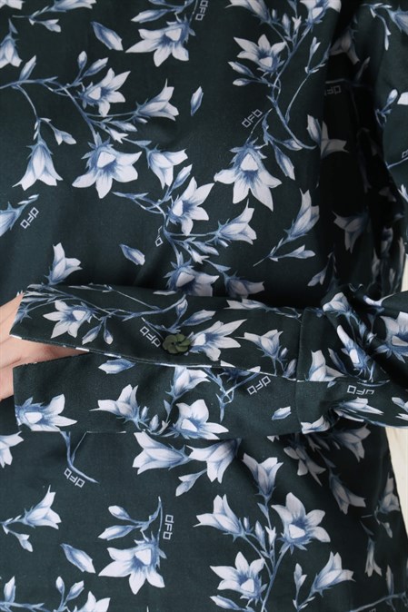 Блузка "Краснокнижные" с принтом - фото 49102