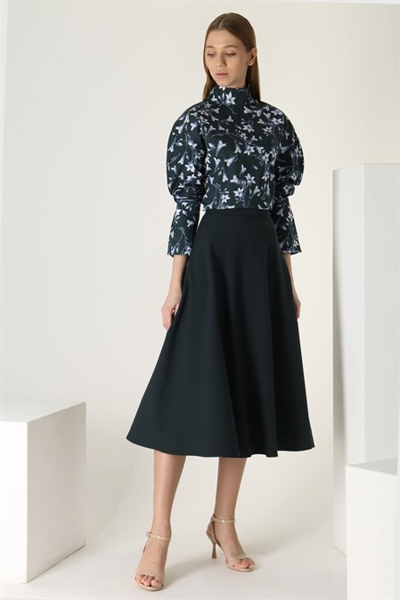 Блузка "Краснокнижные" с принтом - фото 49103