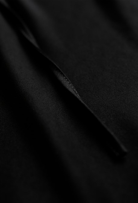 Платье шелковое комбинация  черное - фото 49440 Платье шелковое комбинация  черное - фото 49440