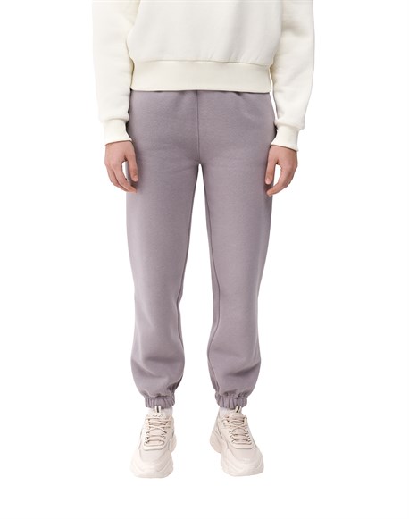 Брюки прямые с резинкой - фото 49773