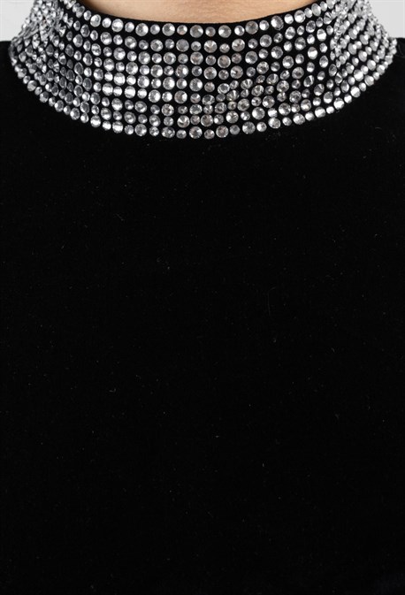 Платье из бархата - фото 52072 Платье из бархата - фото 52072