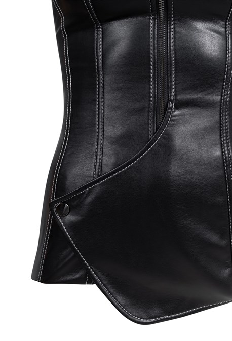 Корсет с контрастной строчкой - фото 52168