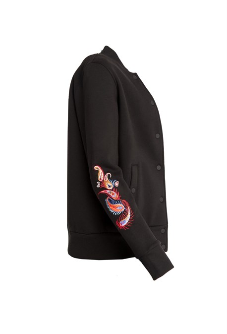 Бомбер "BOHO", перо - фото 52484