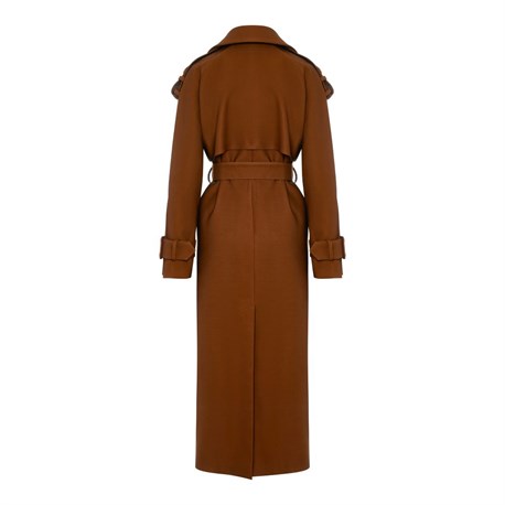 Тренч из шерсти - фото 52740