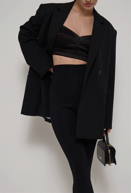 Топ с чашечками пуш-ап - фото 53829