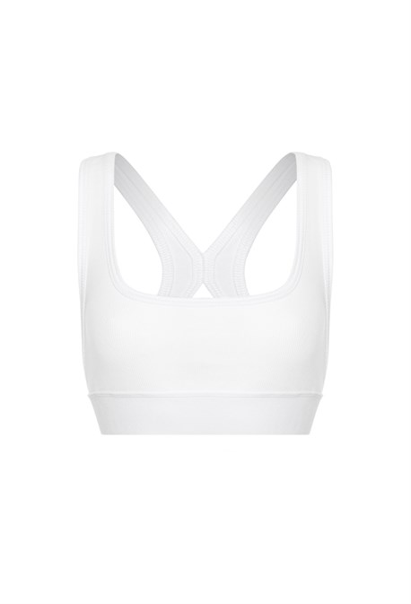 Трикотажный компелкт кроп-топ - фото 53849